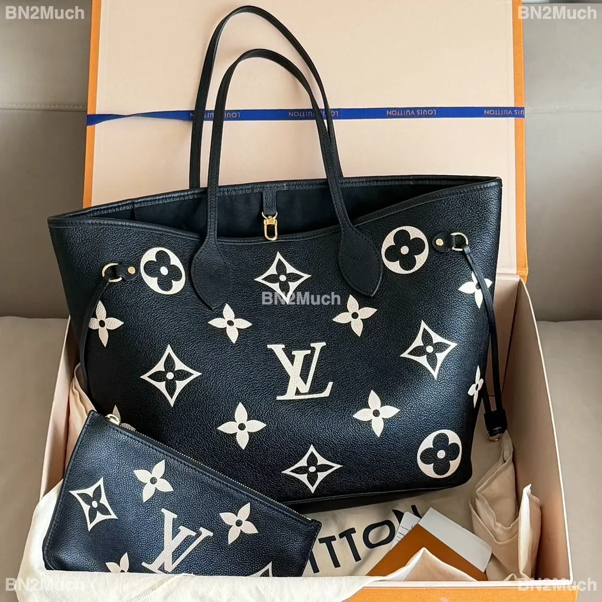 LV Neverfull MM Emp Microchip 2023