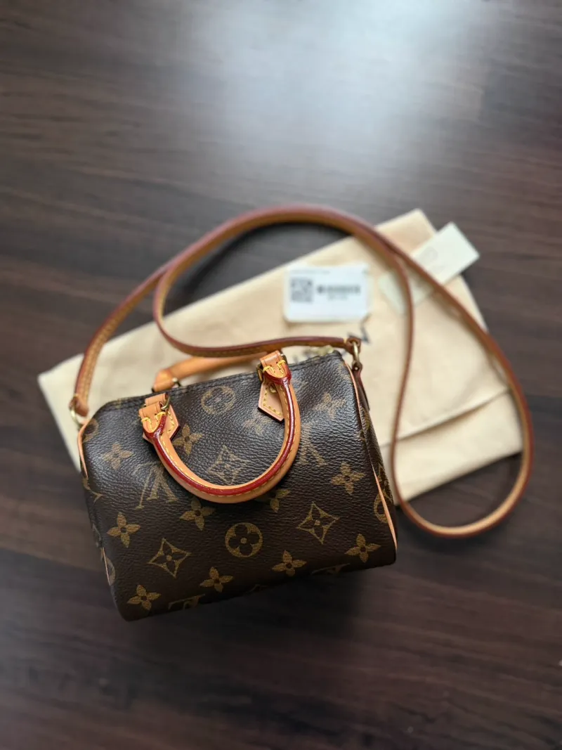 LV Nano Speedy Crossbody Bag